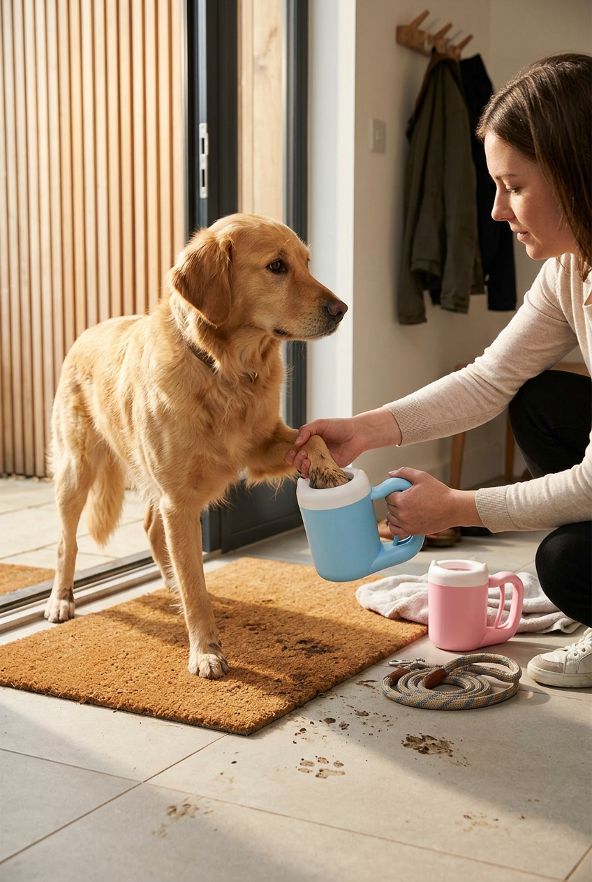Lion Pet Silikonlu Pati Temizleme Bardağı